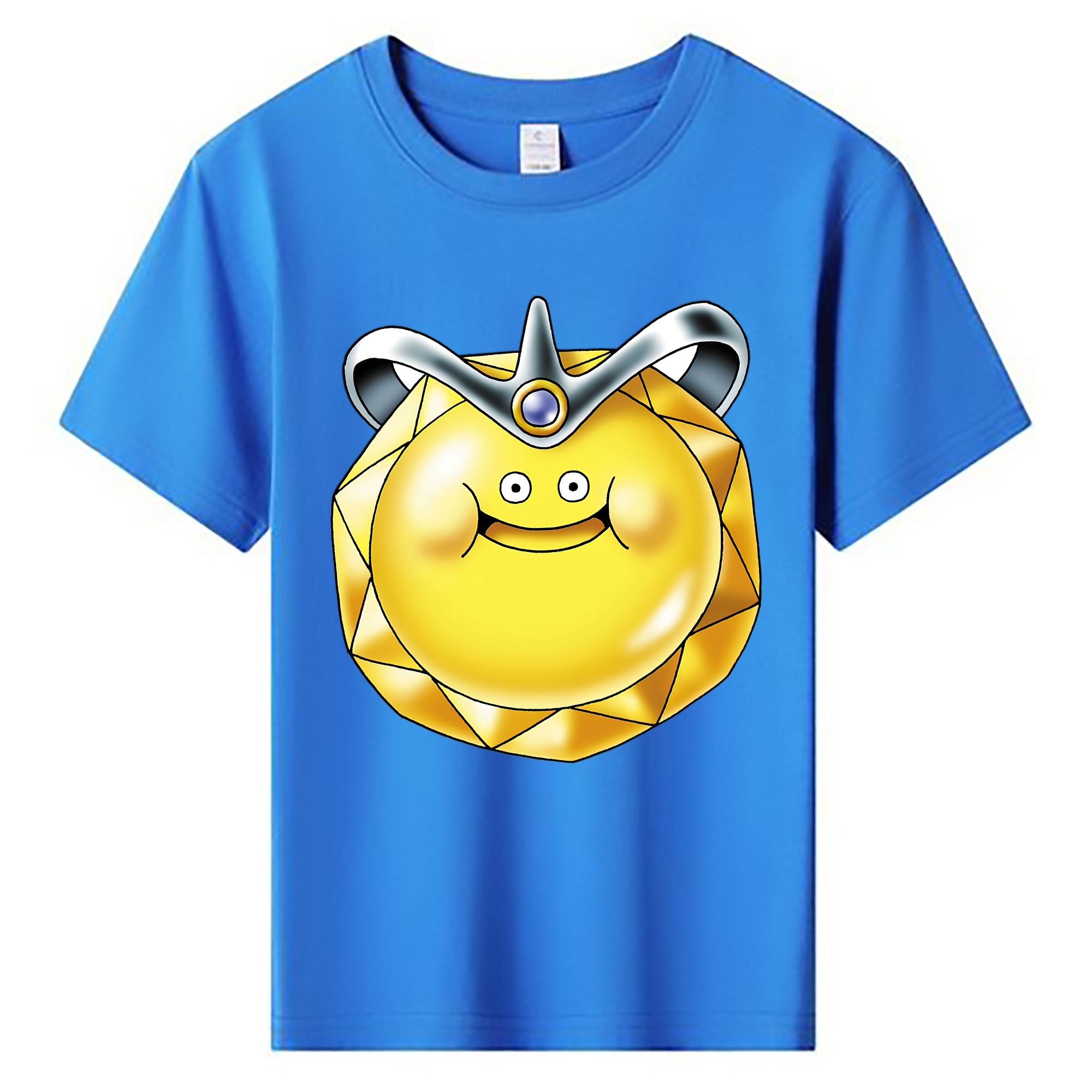 （画像用） ドラゴンクエスト Doragon Kuesuto Dragon Quest 綿100％キッズTシャツ（フロントプリント）